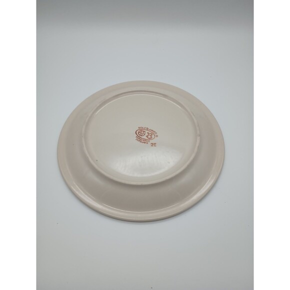 Hand Made Polish Pottery Dinner Plate Boleslawiec Peacock Sun Blue - Picture 3 of 4